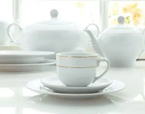 سرویس چینی 102پارچه کامل سپید صدف ، 12 نفره - Image 10