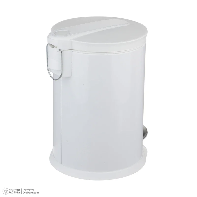 سطل زباله 12 لیتر سفید یونیک مدل 4120 - Image 4