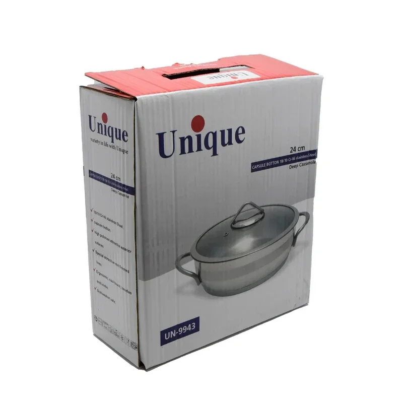 تابه استیل یونیک سایز 32 کد UN-9947 - Image 5