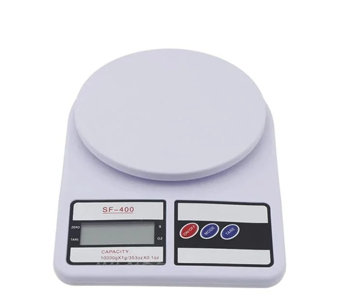 ترازوی آشپزخانه الکترونیک مدل SF-400 - تصویر 4