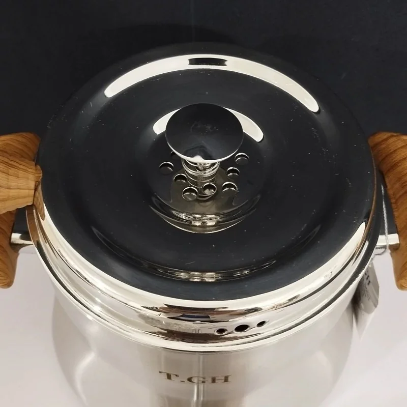 کتری و قوری استیل 5.5 لیتر قیطاسی مدل 6955 - Image 3