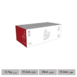 سرویس 28 پارچه 6 نفره طرح نورا - Image 4