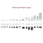 سرویس 102 پارچه 12 نفره طرح سن پترزبورگ - Image 4