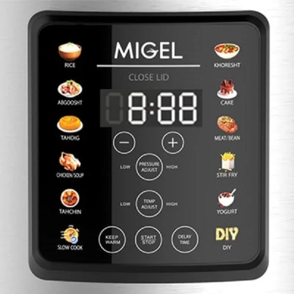 زودپز برقی 6 لیتری میگل مدل GPC 600 - Image 3