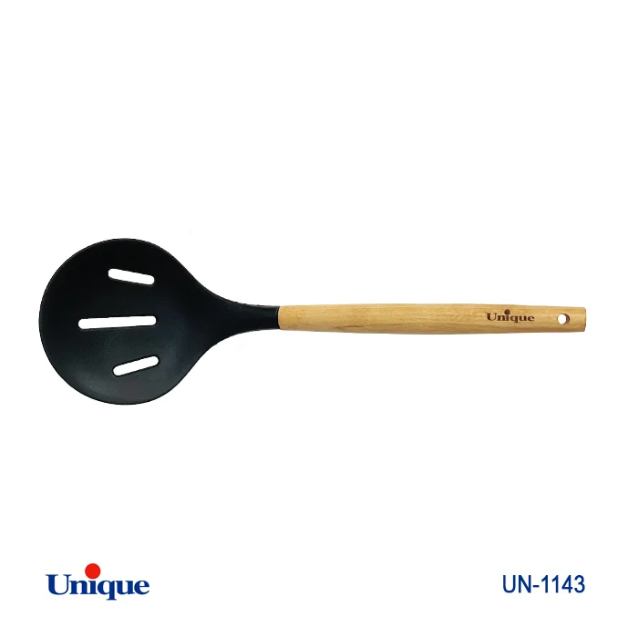 کفگیر برنج دسته چوب سیلیکونی یونیک UN-1143